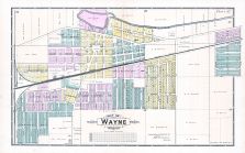 Plate 037 - Wayne Village, Wayne County 1883 with Detroit